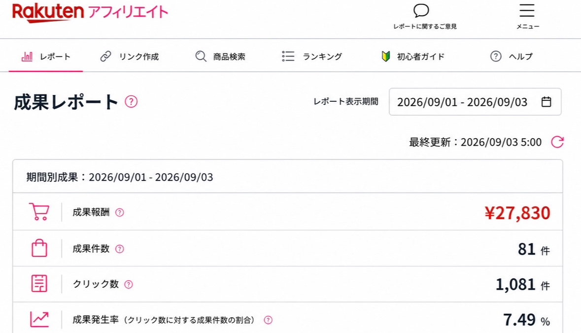 zarimaney's tweet photo. 早速、楽天さんから成果報酬来てた。
結局は仕組みが強すぎるから、
みんな覗いた方がいい👀 https://t.co/ik0vVwUOcr