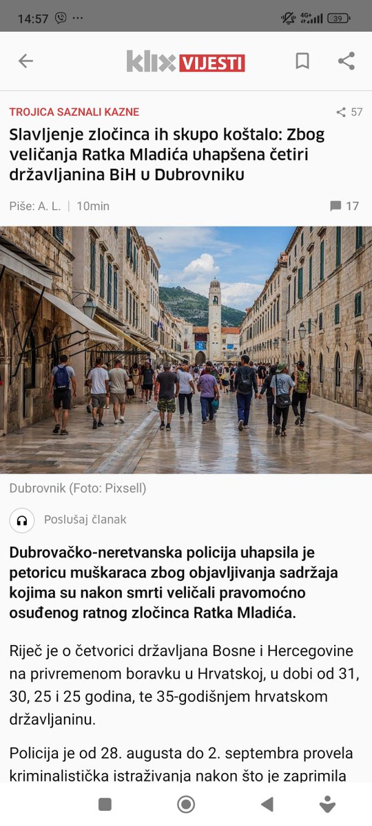 zengaN14's tweet photo. Također u Bosni i Hercegovini su dobili otkaze ili krivične prijave samo oni četnici koji su bili u većinski hrvatskim kantonima.

Zašto prije svega MUP KS prešutno gleda na stotine, ako ne na hiljade, đikana sa Pala i Lukavice koji veličaju ratnog zločinca u Sarajevu? https://t.co/eCByGVgtOn