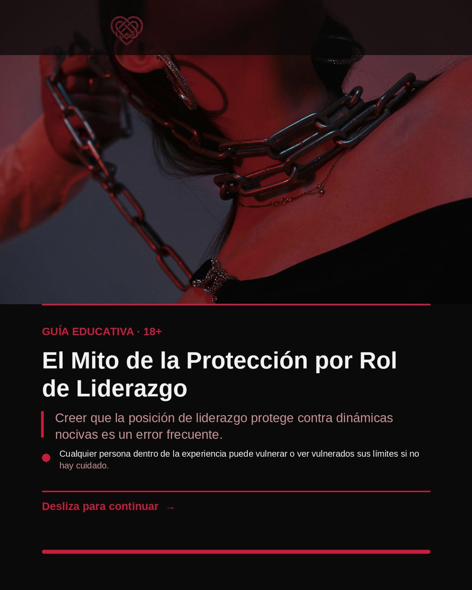BDSMcomunidad's tweet photo. Liderazgo responsable en nuestra comunidad: el rol no protege del abuso. Analizamos acuerdos y cuidado mutuo. https://t.co/EA2Kn2AWHi https://t.co/r5IDDuAkDT