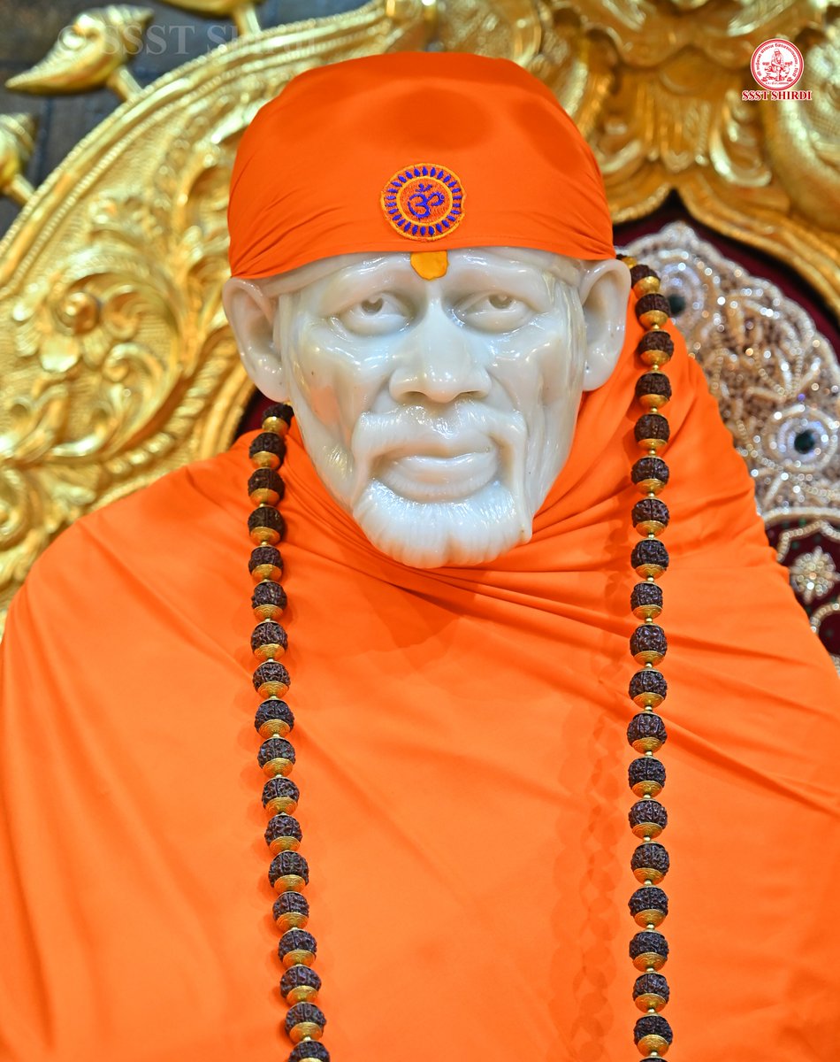 SSSTShirdi's tweet photo. *!! ॐ साई राम !!*
*श्री साईबाबा संस्थान विश्वस्त व्यवस्था,शिर्डी*
*!! ॐ Sai Ram !!*
*Shri Saibaba Sansthan Trust, Shirdi*
≈≈≈≈≈≈≈≈≈≈≈≈≈≈≈≈≈ 
*आरती :-शेजारती*
*गुरुवार ०३ सप्टेंबर २०२६*  
*Aarti :-Shejarti*
*Thursday 03 September 2026* https://t.co/RzlBql16rJ