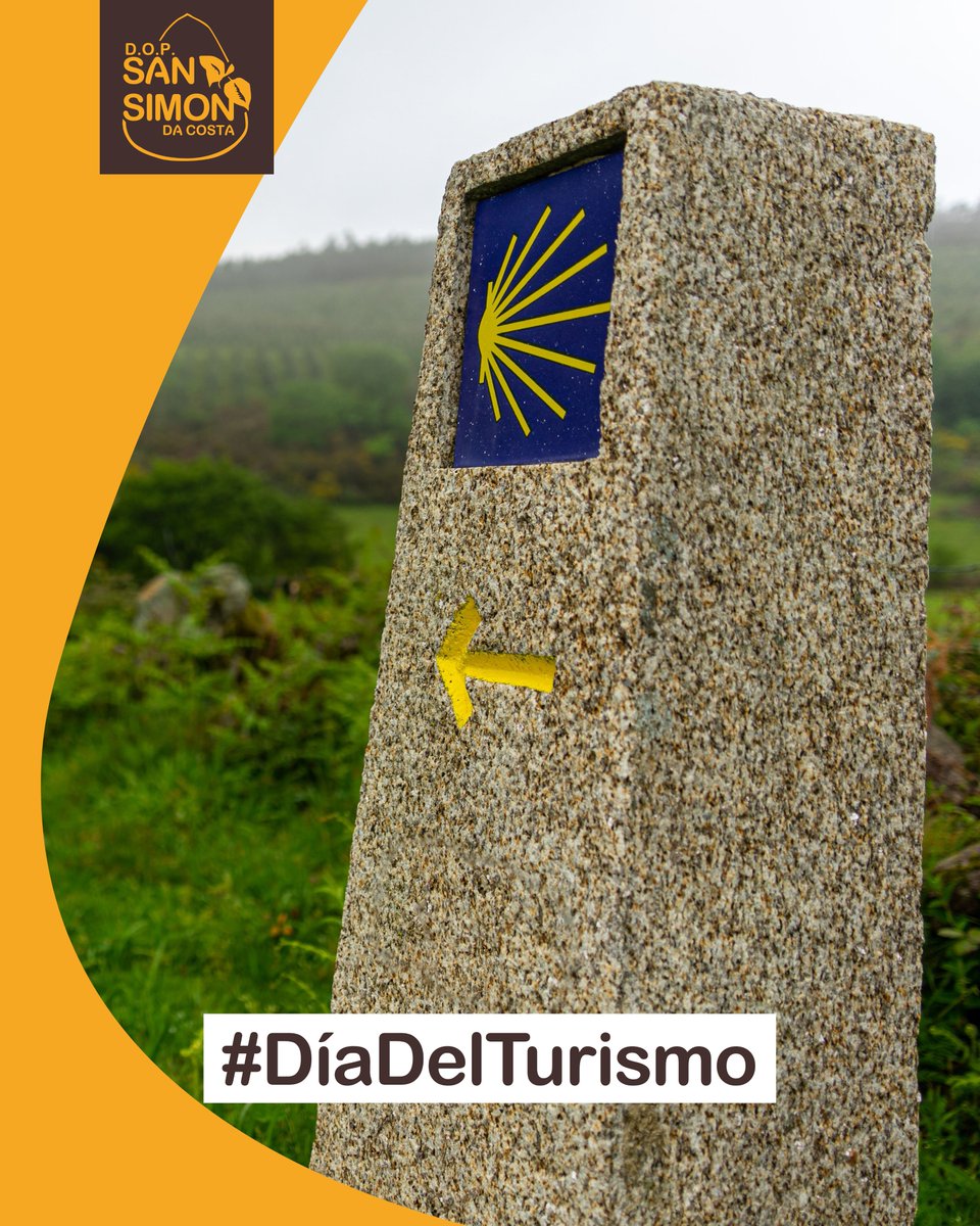 SanSimondaCosta's tweet photo. 🧳 Viajar también es descubrir sabores 🧀

El Camino del Norte atraviesa paisajes, pueblos e historias

Este #DíaMundialDelTurismo, celebramos los caminos que nos llevan lejos… y también los sabores que nos hacen querer volver ✨

#SanSimónDaCosta #DíaDelTurismo https://t.co/8wbeZ9llmh