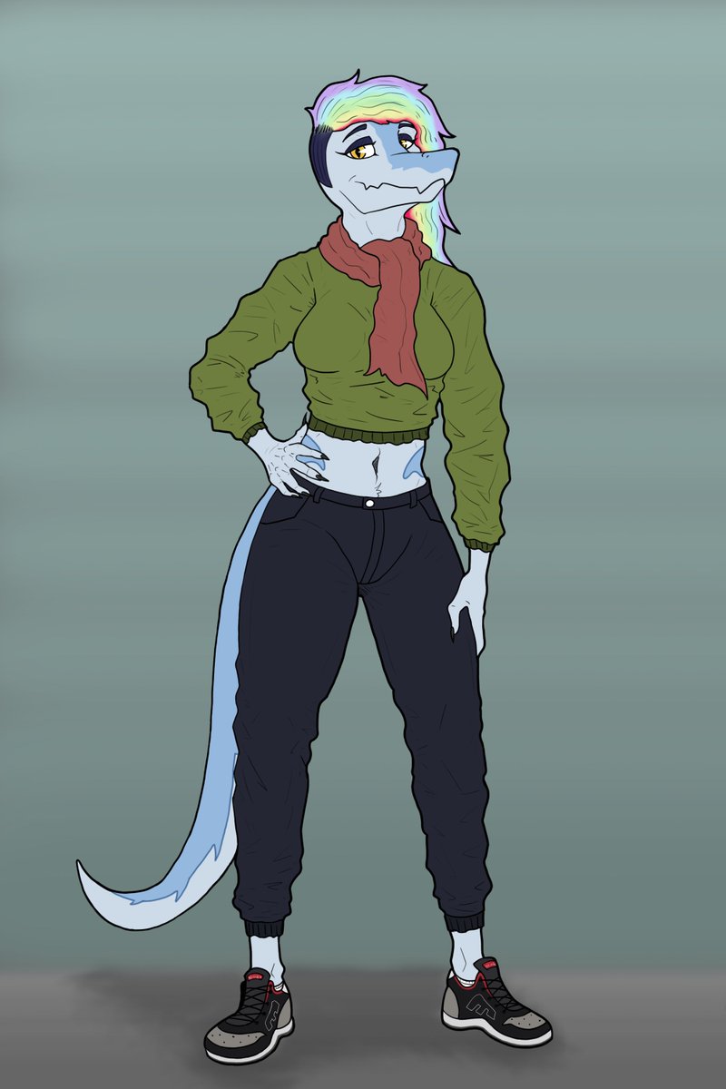 LRKN_Art's tweet photo. Meet Serreen, scaliefied character for @SerreenMusic
#Snootgame #Snootgameart #Snootgamefanart #Snootgameoc #Baryonyx #Snoot #Anthroart #Digitalart #Request https://t.co/MHdGNwhysR