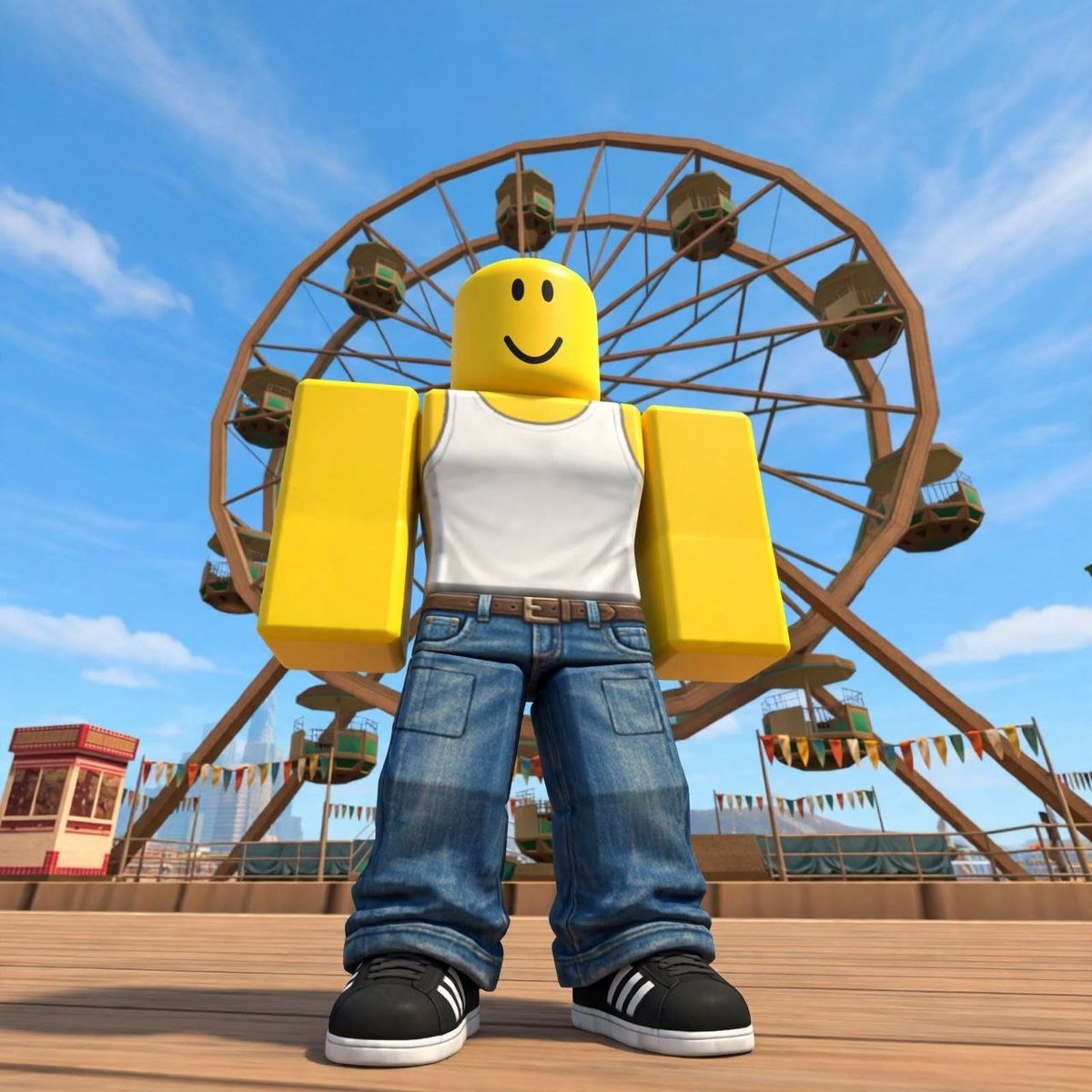 RobloxiansPage's tweet photo. Getting ripped for the summer. https://t.co/PdYOIXKMzA