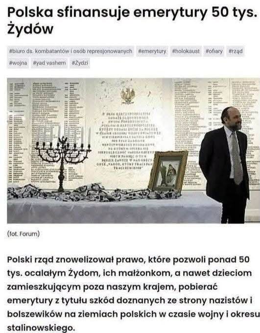 BalliMarzec's tweet photo. A Polacy żyje coraz skromnej - bo na utrzymaniu ma Ukraińców i Żydów.
Pora z tym skończyć! https://t.co/PvH7ib83P3