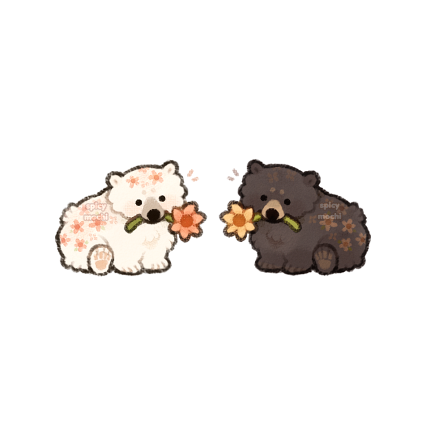 spicy_mochi's tweet photo. they found flowers for you! https://t.co/yKg6klJz1j
