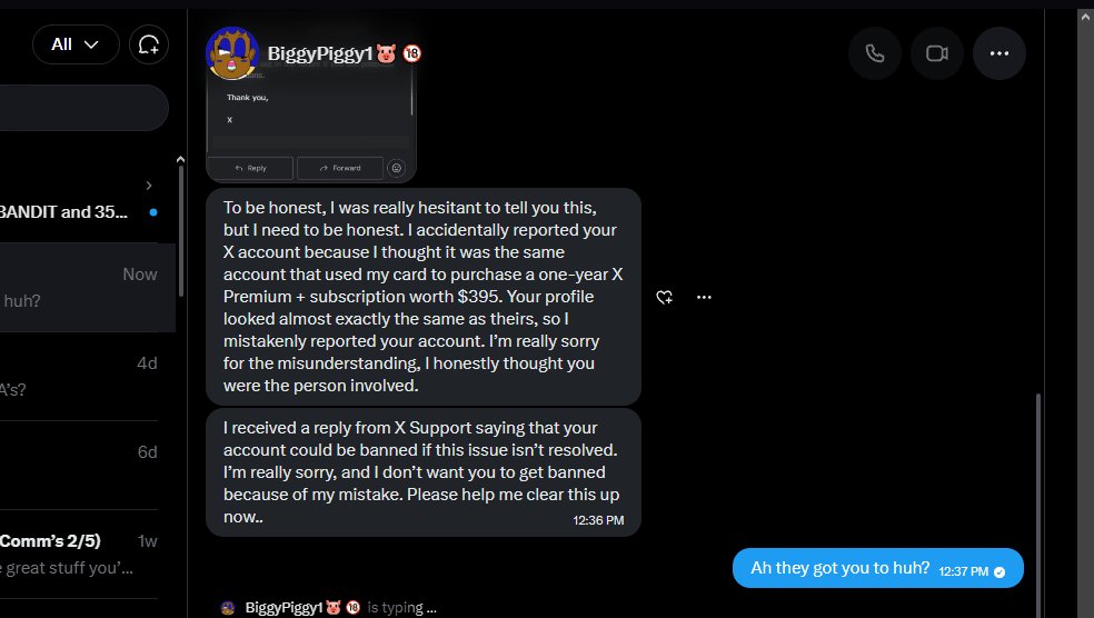 TPhantom202's tweet photo. Guys heads up I think BigyPiggy - @ljw7v has been hacked. 
Please be careful https://t.co/KoCtJDfjj3