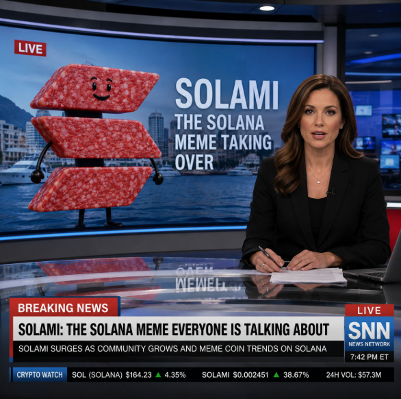 solamionchain's tweet photo. BREAKING: News outlets are now discovering $SOLAMI https://t.co/iS9eIdyFnx