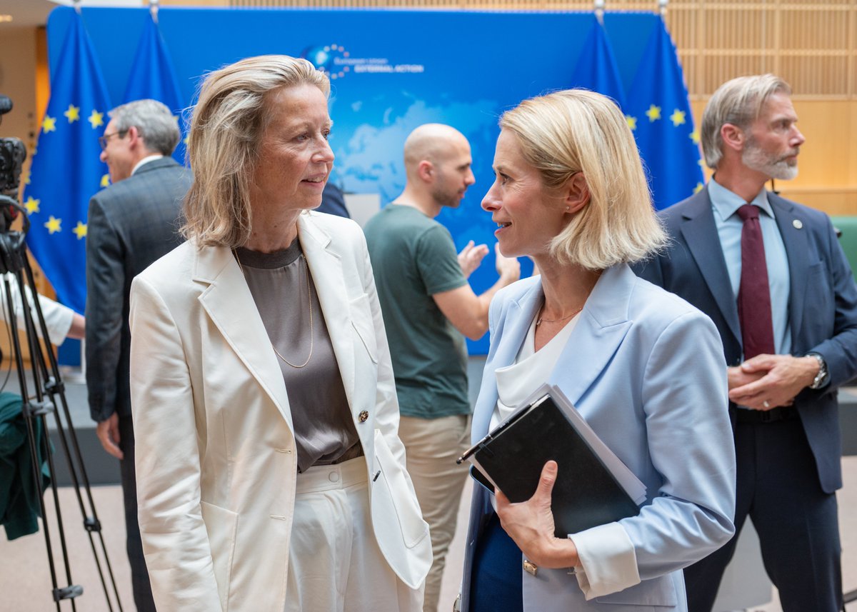 kajakallas's tweet photo. September brings new beginnings.

I’m very glad to welcome today @eu_eeas’s new Secretary-General, @KajsaOllongren. I’m sure her experience and leadership will be a real asset as we sharpen Europe’s ability to act abroad. I very much look forward to working together.

A heartfelt thank you to Belén Martínez Carbonell for all her work in advancing EU foreign policy and bringing our Delegations closer to Brussels. Belén will be heading our @ueenmexico Delegation.
