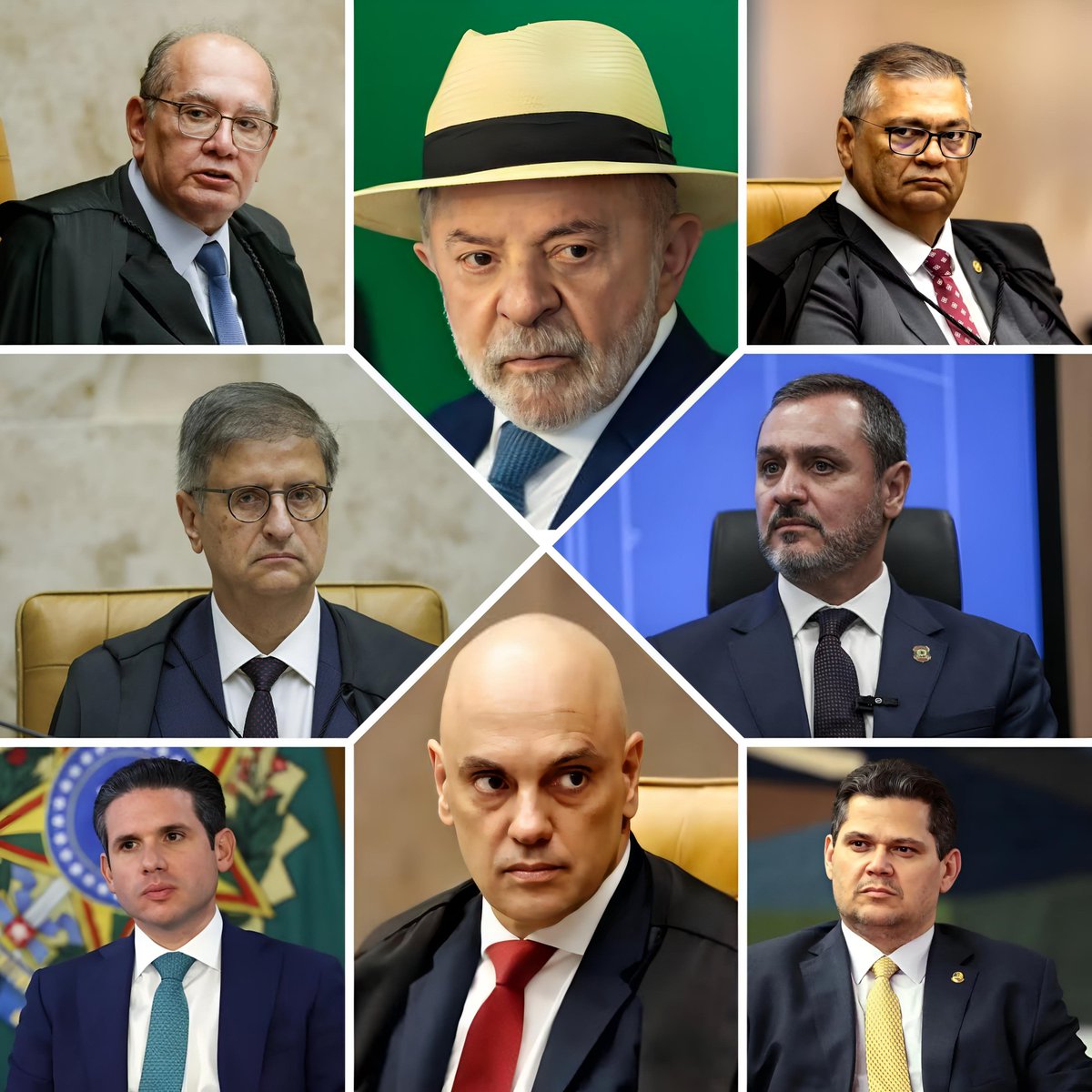 MichelcSales's tweet photo. "A TURMINHA DA DESGRAÇA, os CABEÇAS, são esses aí.

Se expurgarmos esses 8 elementos da vida pública, este país pode ter alguma esperança no futuro. Caso contrário, vamos continuar sofrendo. https://t.co/G1WYs3xOHc