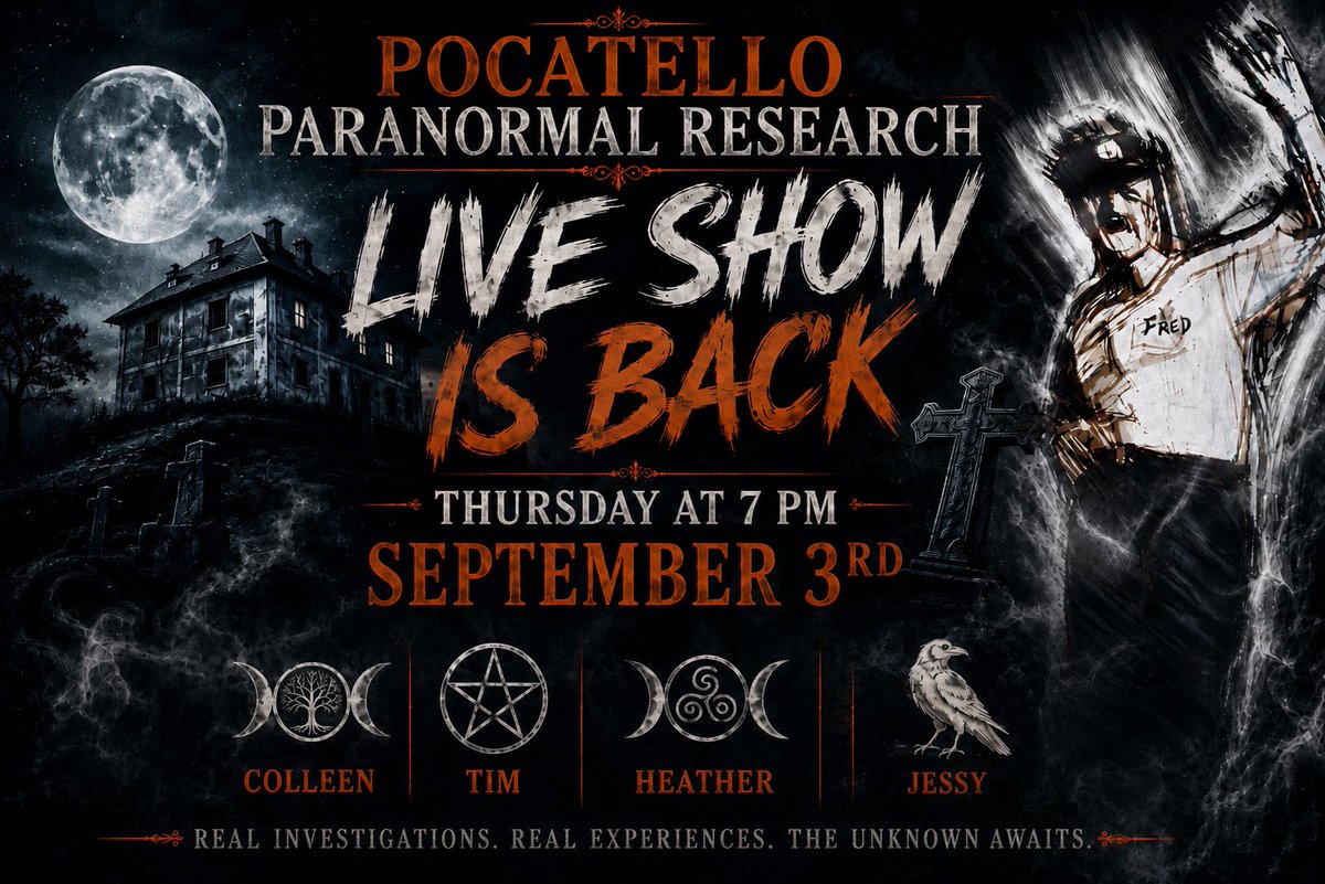 Pokyparanormal's tweet photo. We are LIVE tonight on YouTube. 7PM Mountain. https://t.co/0iwgYDfm4f