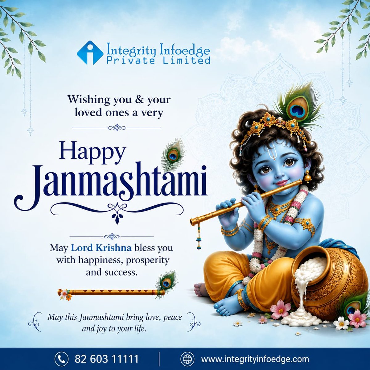 InfoedgeLimited's tweet photo. #Janmashtami #janmastami #IntegrityInfoedge https://t.co/siScv1RNNf