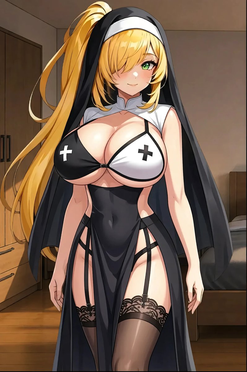 JuegoH31602's tweet photo. Monja en antojo supremo. desarrollo del capítulo 4 del juego El Pecado de una Monja H
con este atuendo nuestra monja se mira altamente suculenta. No sé si ser humilde o dejarme llevar por el pecado. 😂
#VisualNovel #VisualNovelGames #IndieGames #Adultgames https://t.co/kDS5dkCkxi