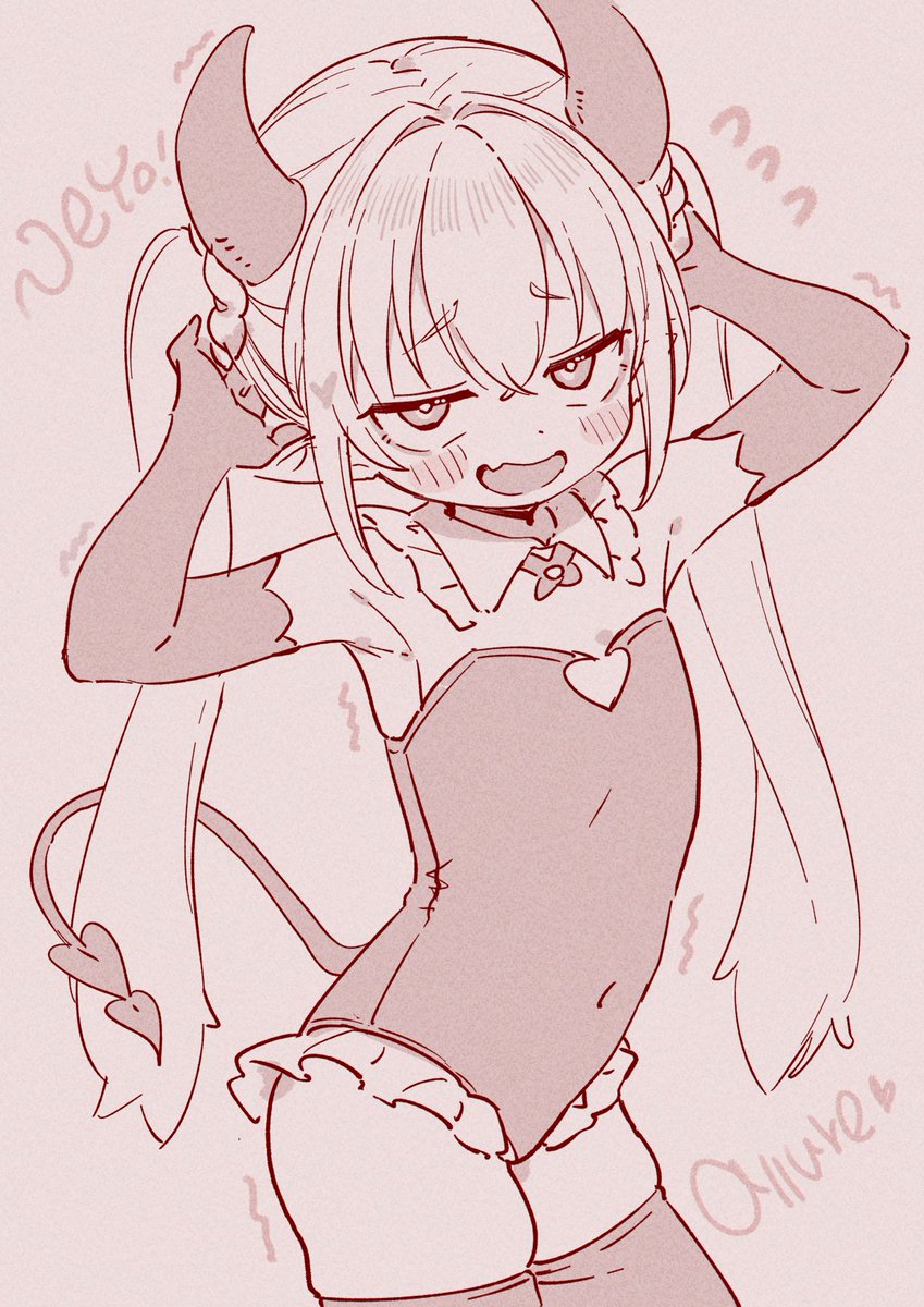JiGatei's tweet photo. とても頑張っている😈💦 https://t.co/wsmCxs12Nw