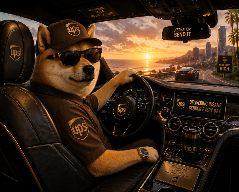 UPSSendIt's tweet photo. The UPS whip got me feelin a type of way https://t.co/3ZLmLckqlJ