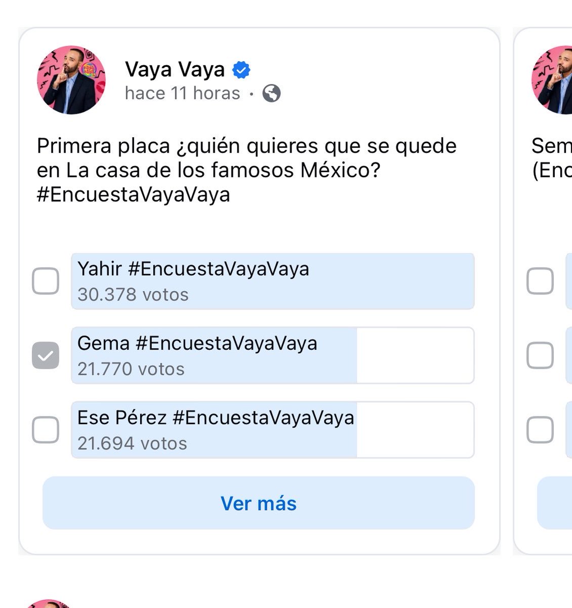 Romerotrolll's tweet photo. Gema y Perez siendo top 3 mas votados de esta placa no estaba en mi bingo card omg jajajajaj
Team Hienas NO se confien de esta encuesta, DEN TODOS LOS VOTOS POSIBLES POR GEMA Y PEREZ!
#LaCasaDeLosFamososMx https://t.co/9lrgtPLTLb
