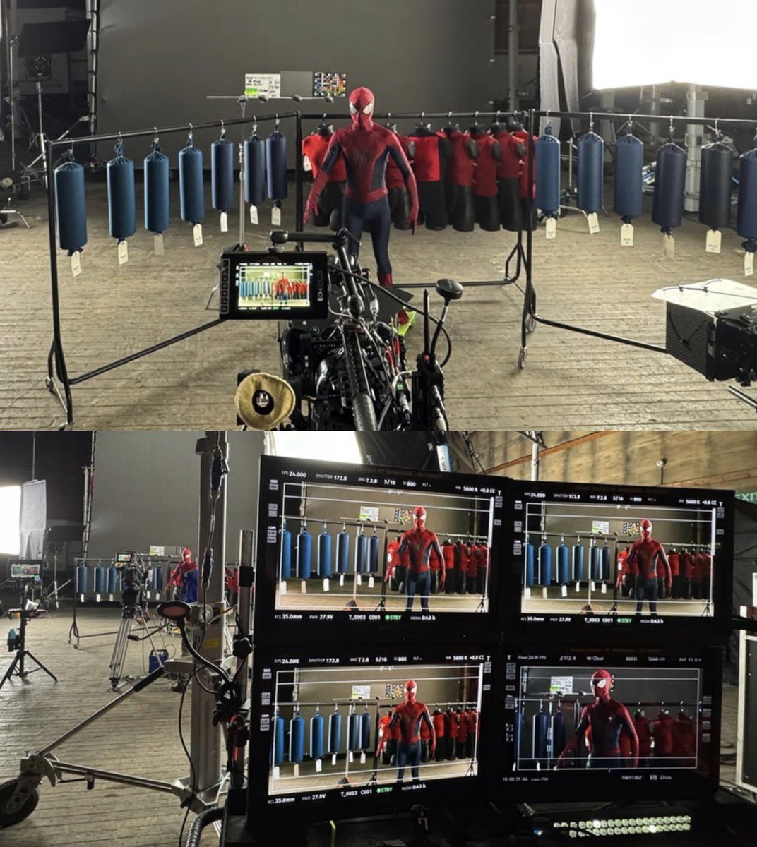 QuidVacuo's tweet photo. Las pruebas de imagen de ‘SPIDER-MAN BRAND NEW DAY’ https://t.co/AfcgTPU8NA