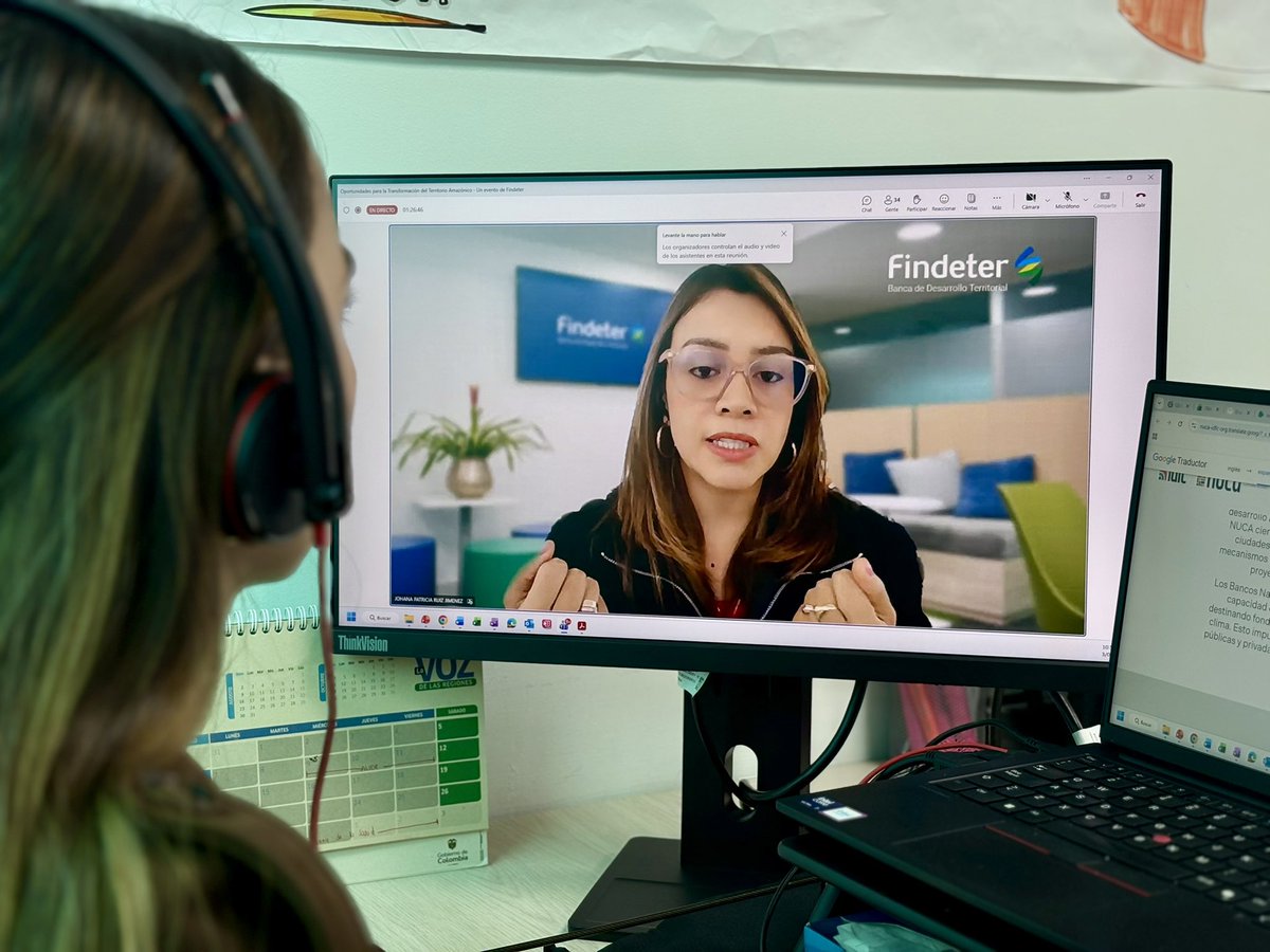 Findeter's tweet photo. ¿Qué necesita la región de la Amazonía para avanzar? 

En nuestro webinar sobre las oportunidades para la transformación de la región presentamos los resultados del estudio desarrollado por la Dirección de Estudios Territoriales de Findeter, así como la más reciente actualización de sus resultados.