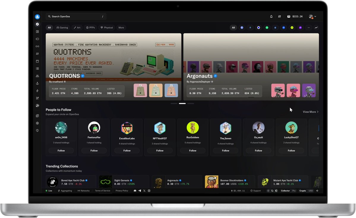 cruelhandeth's tweet photo. thank you to the eng team at @opensea for fixing an issue that kept @Quotrons404 from being displayed on the main/featured banner section https://t.co/UxuXZUB5SR