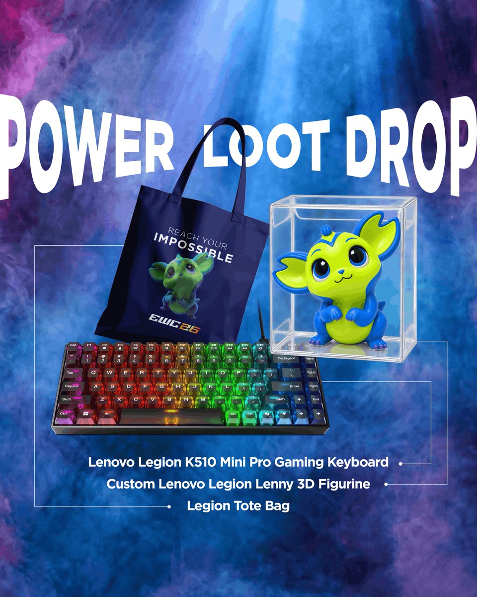 Lenovo_ME's tweet photo. UAE EDITION: Meet the Power Drop. Built for performance, optimisation and control, giving you the power to upgrade your setup, streamline your play and keep everything at your fingertips.

Could this be your Drop? Get yours with a qualifying Lenovo Legion purchase. Visit the website in the link for T&Cs and more details! 

Available now in UAE in select stores at Sharaf DG, Virgin, Emax, Jumbo & Egypt in select stores at 2B & Technology Valley.

إصدار الإمارات: تعرّفوا على جوائز القوة!

قوّة أكبر، تحكّم أكثر، وأداء يرتقي بتجهيزاتكم إلى المستوى التالي. كل ما تحتاجونه لتطوير إعداداتكم، والارتقاء بتجربة لعبكم، والتحكّم بكل التفاصيل أصبح الآن بين أيديكم!

هل ستكون هذه الجائزة من نصيبكم؟ اشتروا أحد أجهزة لينوفو ليجن المحمولة، واكتشفوا جوائزكم! للمزيد من التفاصيل والشروط والأحكام، تفضلوا بزيارة الموقع الإلكتروني عبر الرابط.

جوائز لينوفو ليجن متوفرة الآن في الإمارات لدى متاجر مختارة من شرف دي جي، فيرجن، إيماكس وجمبو، وفي مصر لدى متاجر مختارة من 2B وتكنولوجي فالي.

#Lenovo #LegionAtEWC