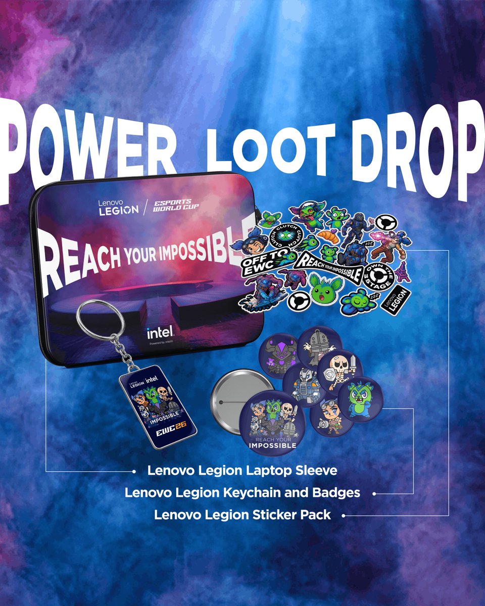Lenovo_ME's tweet photo. UAE EDITION: Meet the Power Drop. Built for performance, optimisation and control, giving you the power to upgrade your setup, streamline your play and keep everything at your fingertips.

Could this be your Drop? Get yours with a qualifying Lenovo Legion purchase. Visit the website in the link for T&Cs and more details! 

Available now in UAE in select stores at Sharaf DG, Virgin, Emax, Jumbo & Egypt in select stores at 2B & Technology Valley.

إصدار الإمارات: تعرّفوا على جوائز القوة!

قوّة أكبر، تحكّم أكثر، وأداء يرتقي بتجهيزاتكم إلى المستوى التالي. كل ما تحتاجونه لتطوير إعداداتكم، والارتقاء بتجربة لعبكم، والتحكّم بكل التفاصيل أصبح الآن بين أيديكم!

هل ستكون هذه الجائزة من نصيبكم؟ اشتروا أحد أجهزة لينوفو ليجن المحمولة، واكتشفوا جوائزكم! للمزيد من التفاصيل والشروط والأحكام، تفضلوا بزيارة الموقع الإلكتروني عبر الرابط.

جوائز لينوفو ليجن متوفرة الآن في الإمارات لدى متاجر مختارة من شرف دي جي، فيرجن، إيماكس وجمبو، وفي مصر لدى متاجر مختارة من 2B وتكنولوجي فالي.

#Lenovo #LegionAtEWC