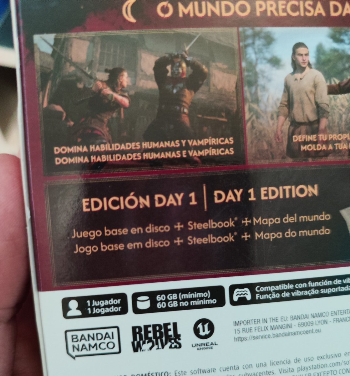 Espadaydragon's tweet photo. Cuando las cosas se hacen bien, hay que decirlo. Una edición muy buena, por 55€ día 1 y con el juego completo en el disco y doblado al castellano. https://t.co/0O682UYBf7