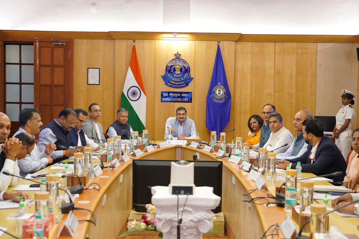 mumbaicus1's tweet photo. On 03.09.2026, the National Assessment Centre (NAC) Portal was inaugurated by Shri Vivek Chaturvedi, Chairman, CBIC, in the presence of Shri Yogendra Garg, Member (Customs), CBIC and other officers at New Custom House, Mumbai Customs Zone-I.
The launch marks another significant step towards strengthening Faceless Assessment and promoting greater uniformity, consistency and transparency in Customs assessment.
Envisaged as a single, integrated knowledge platform for Faceless Assessment, this Portal brings together NAC decisions, legal precedents, CAAR rulings, audit observations, advisories and other assessment-related information on a common platform.
One Portal. Shared Knowledge. Uniform Assessment. Greater Certainty for Trade.
@FinMinIndia @cbic_india #indiancustoms #easeofdoingbusiness #DigitalCustomsatwork