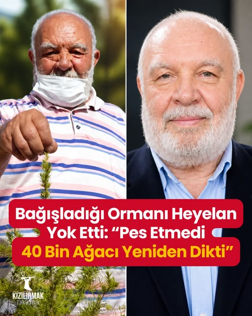 TOPRAK_2_'s tweet photo. Milyonların Musa Dedesinin Bağışladığı Ormanını Heyelan Yok Etti " Pes Etmedi, 40 Bin Ağacı Yeniden Dikti"🌲🌲
Milyonların “Musa Dedesi” bu kez bir türküyle değil, diktiği ağaçlarla konuştu.
Mersin’in Mut ilçesinde, doğduğu topraklarda 900 dönümlük bir araziyi yıllar boyunca ağaçlandırdı.
Kavak, sedir, kızılçam, meşe…
Yıllar içinde kendi adını taşıyan büyük bir orman ortaya çıktı.
Sonra doğa karşısına çıktı.
Heyelan, 110 bin metrekarelik alanda büyük tahribat oluşturdu.
Yıllarca büyüttüğü ağaçların bulunduğu alanın bir bölümü toprağın altında kaldı.
Çoğu insan böyle bir manzara karşısında vazgeçerdi.
Musa Eroğlu vazgeçmedi.
40 BİN YENİ ÇAM VE SEDİR AĞACI SİPARİŞ ETTİ. 🌲🌲🌲
Kaybolan ormanın yerine yeniden orman kurmaya başladı.
Üstelik ormanın içine kendisine büyük bir ev de yaptırmadı.
Bağ evini ormanın kenarında tuttu.
Sebebi ise çok basitti:
“Ormanın içinde yaşayan canlılar ürkmesin.”
Yıllar önce doğduğu topraklarda başlattığı ağaçlandırma çalışması böylece bir kez daha devam etti.
Bugün Musa Eroğlu denince akla sadece “Mihriban”, bağlama ve türküler gelmiyor.
Bir de Mut'ta sessizce büyüyen bir orman geliyor akla. 🌲
Çünkü bazı insanlar geride sadece şarkılar bırakmaz.
Ağaç bırakır.
Ve o ağaçlar, insan sustuktan sonra bile konuşmaya devam eder.
Musa Eroğlu'nun bu hikâyesini daha önce duymuş muydunuz? ❤️
Sizin köyünüzde de böyle sessiz bir emek var mıydı hiç? 🧿