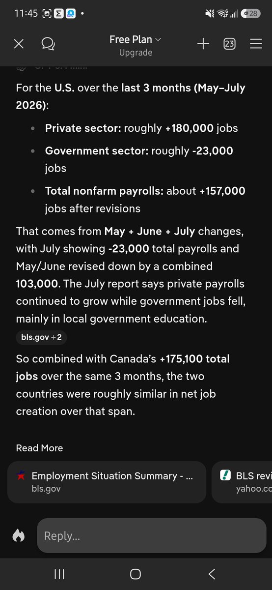 darcy_341024's tweet photo. @baystreetamber US job number is not accurate. https://t.co/6hIR7LKoPK