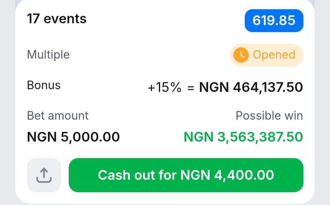 elitecrownodd's tweet photo. 400+ odds 🔥 with 15-leg safety
Register 1win use promo code for 500% bonus, let’s win together 🤝

Booking Code 👉 i2JXzDdb
Bookie 👉 1WIN
Register / bet link 👉 https://t.co/jpxZmQjqP8
Promo Code 👉 Crown123

Use Crown123 for 500% Welcome Bonus on your first deposit 💰

#1win #1WinBonus #FootballTips #BettingTips #Accumulator #FixedMatches #SportsBetting #BettingCommunity #1winNG