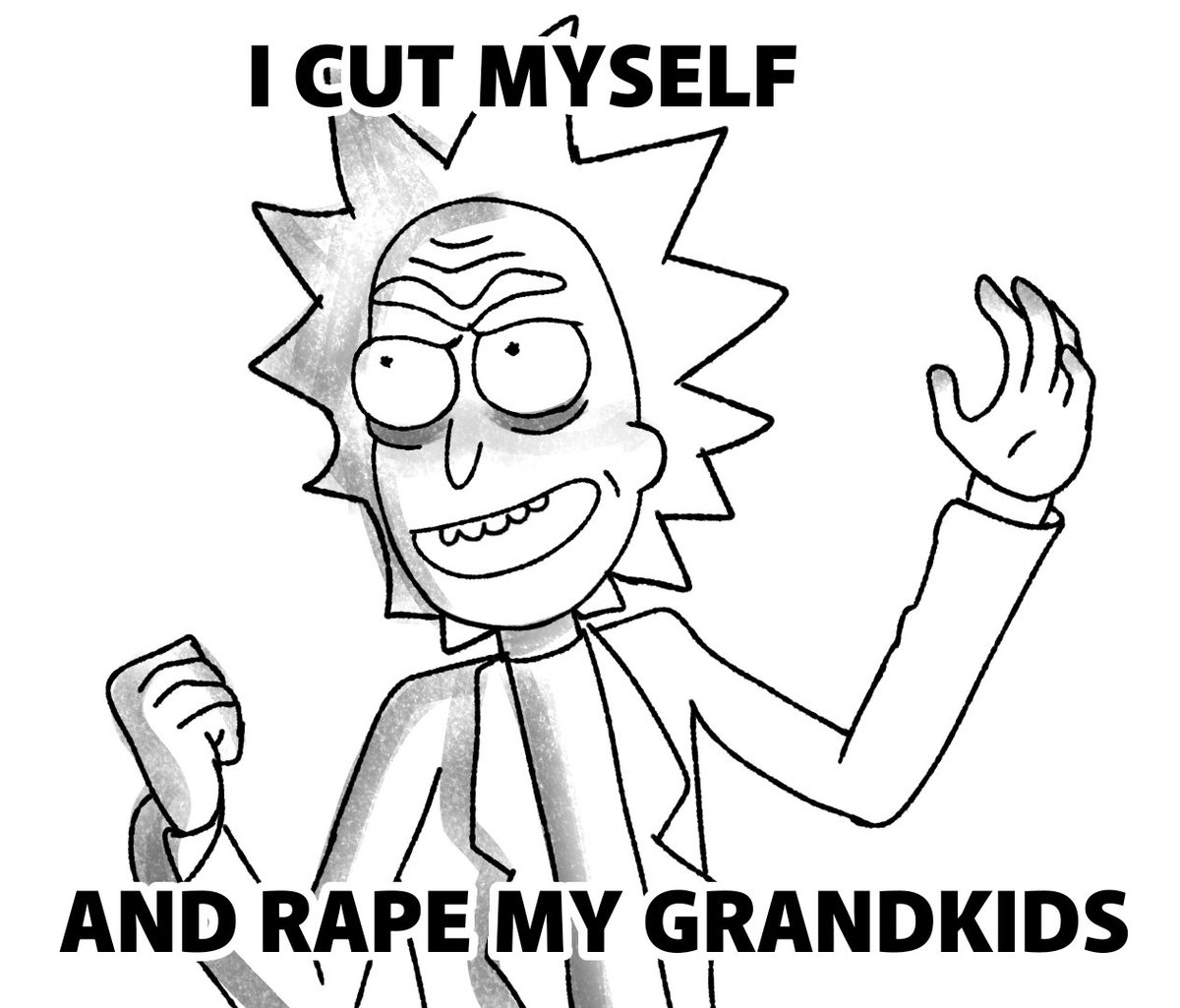 nunyaiihi's tweet photo. Rick Sanchez if he was a little bit more honest with himself 

#rickorty  ← tagged for reach https://t.co/gE3cZx4jkN