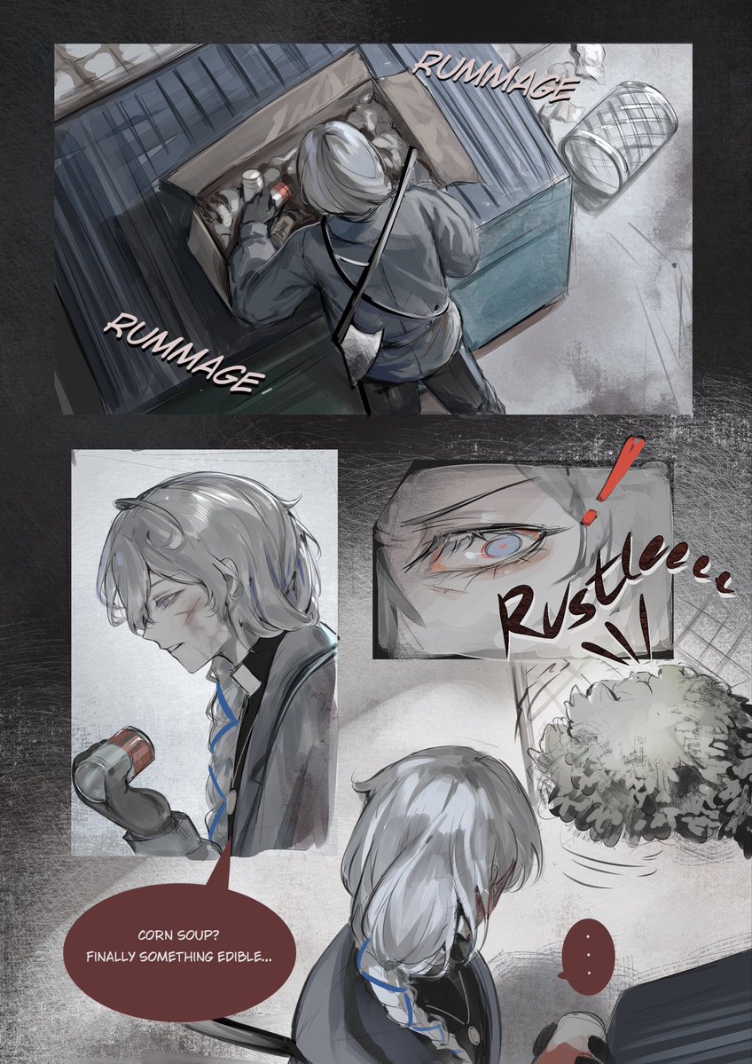 DelusionM80867's tweet photo. Infected AU 🧟‍♂️🩸🪓
OC side story (4/7) https://t.co/5O7HKtCine
