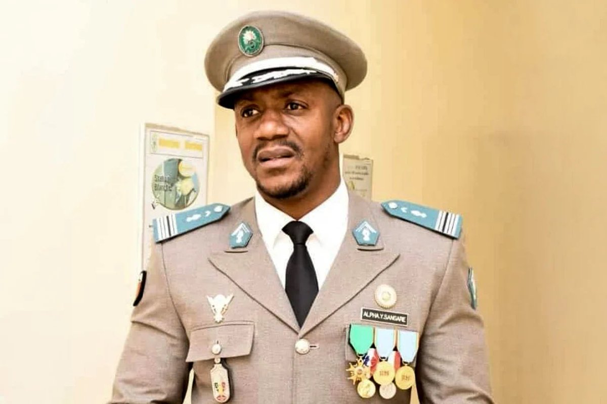 DepecheAES's tweet photo. #Mali: 🇲🇱 L’ancien gendarme Alpha Yaya Sangaré a été condamné à 20 ans de réclusion criminelle par la chambre criminelle du Pôle national de lutte contre la cybercriminalité. La juridiction l’a également condamné au paiement d’un franc symbolique à l’État du Mali, rapporte le quotidien national L’Essor.✍🏽