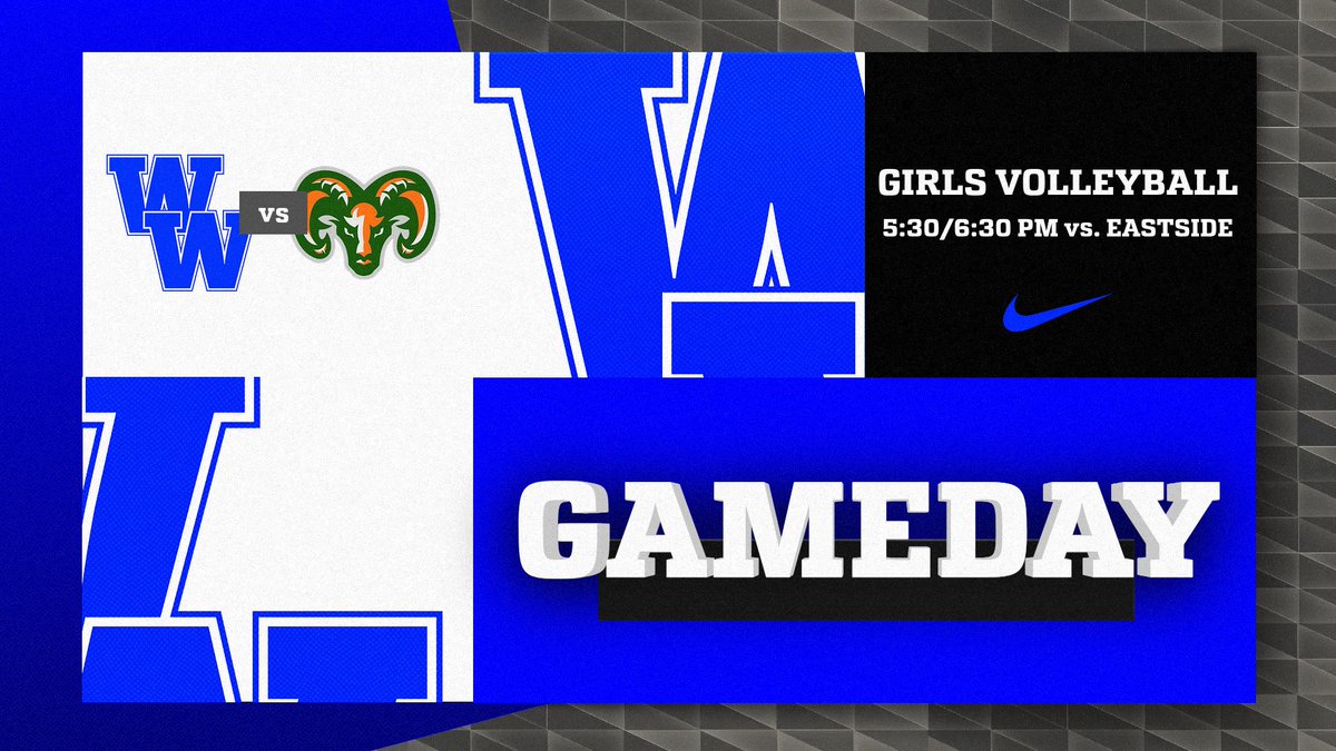 WMHSWildcats's tweet photo. 🏐 IT'S GAMEDAY! The Lady Cats are ready to rally against the Rams. Tip-off at 5:30/6:30 PM vs. Eastside. Come support! #LockIn #BuiltDifferentBuiltWildwood https://t.co/5j7YtbVwTu