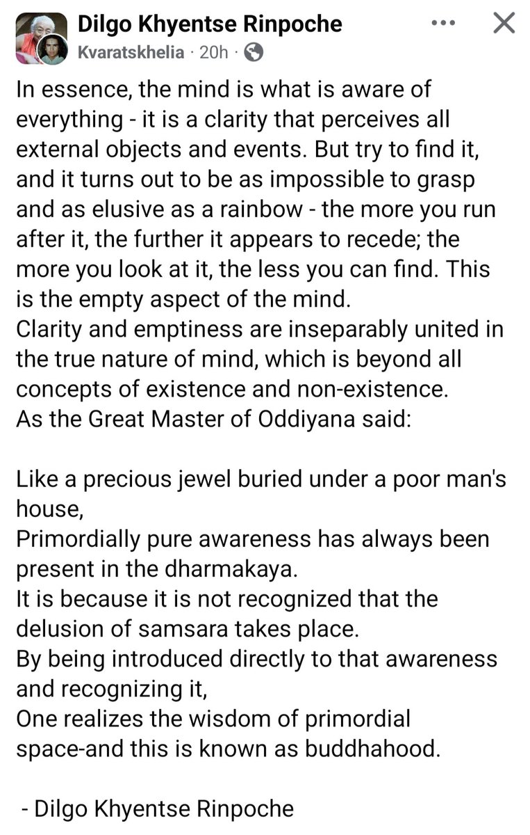 olddog108's tweet photo. Clarity &amp; Emptiness
🙏🙏 https://t.co/Eg1m5zrZ70