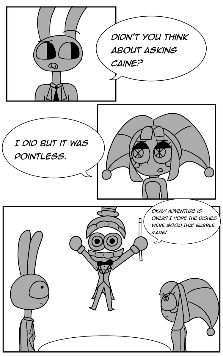 Pinkgalaxy87413's tweet photo. "Dinner date" tadc comic. This comic plays after episode 6.
Part 6/6

Feel free to dub my comic and please credit me!💕
#tadc #funnybunny https://t.co/dWAgOApJ4n