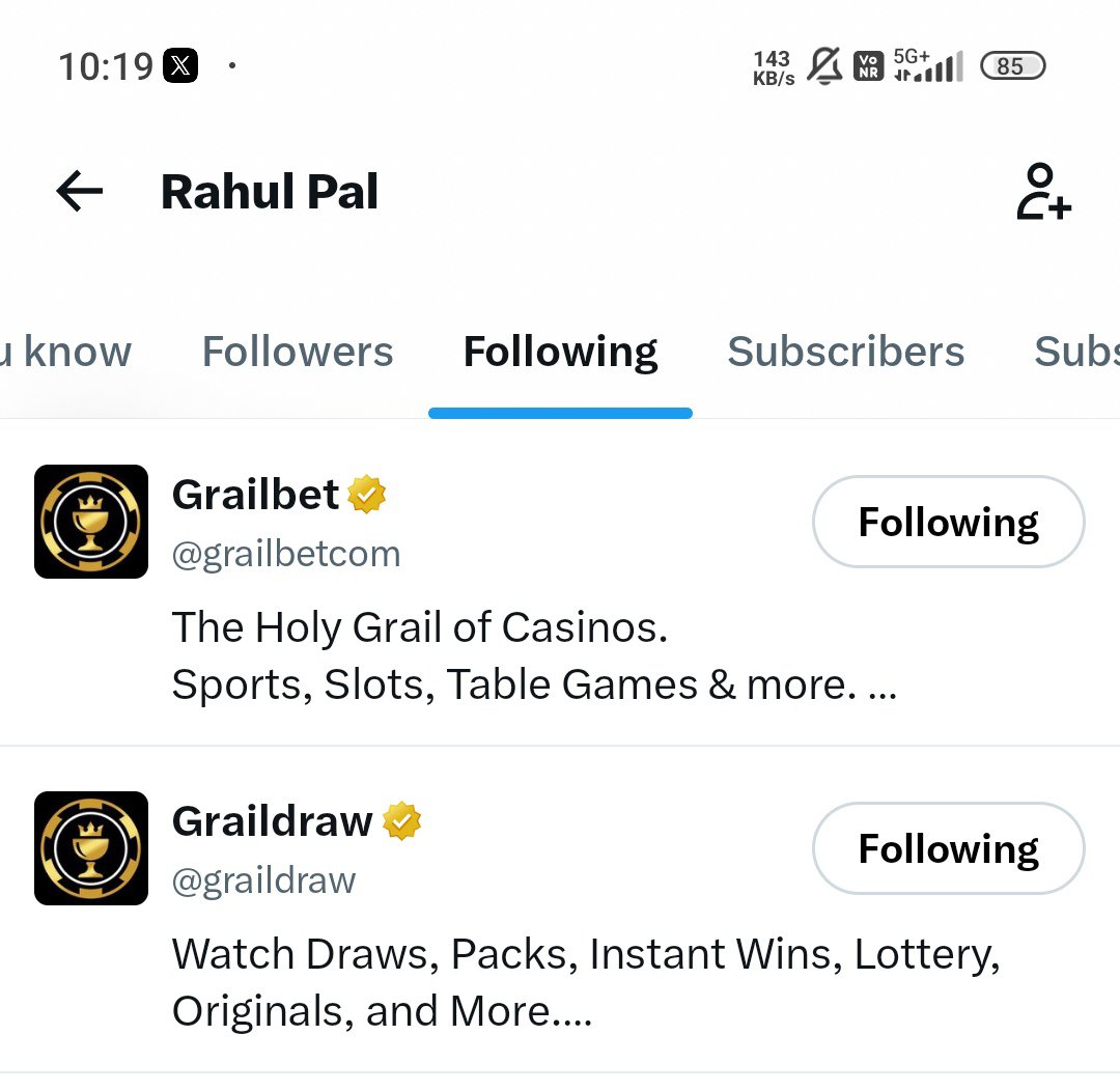 pal1193966's tweet photo. @graildraw @grailbetcom Done ✅ 
@PvR @lolitascak3 https://t.co/p1o6xwd2XS