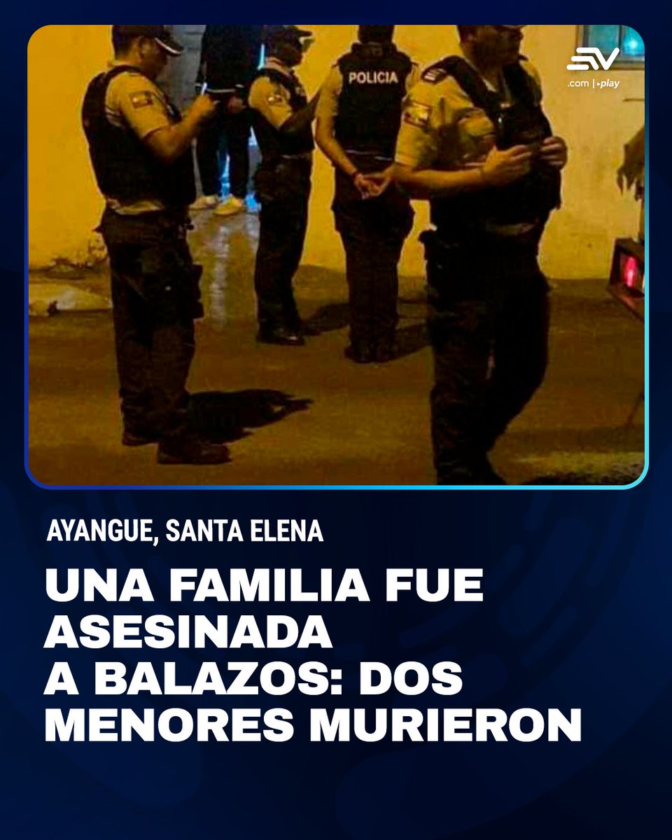 EcuavisaInforma's tweet photo. https://t.co/QhId4IWg6y 📌 Cuatro sujetos a bordo de una camioneta blanca dispararon contra la vivienda antes de huir; en el sitio se hallaron 21 indicios balísticos. Dos menores de edad están entre las víctimas mortales. https://t.co/tSuI9iZ0VX