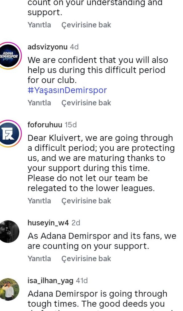nocontextads_'s tweet photo. Sadece 10 dakikada 200'ün üzerinde yorum yapıldı. Dün dalga geçenlere öldü bitti diyenlere en güzel cevap bu mücadele. Demirspor yaşıyor. https://t.co/eZa1lpnBxH
