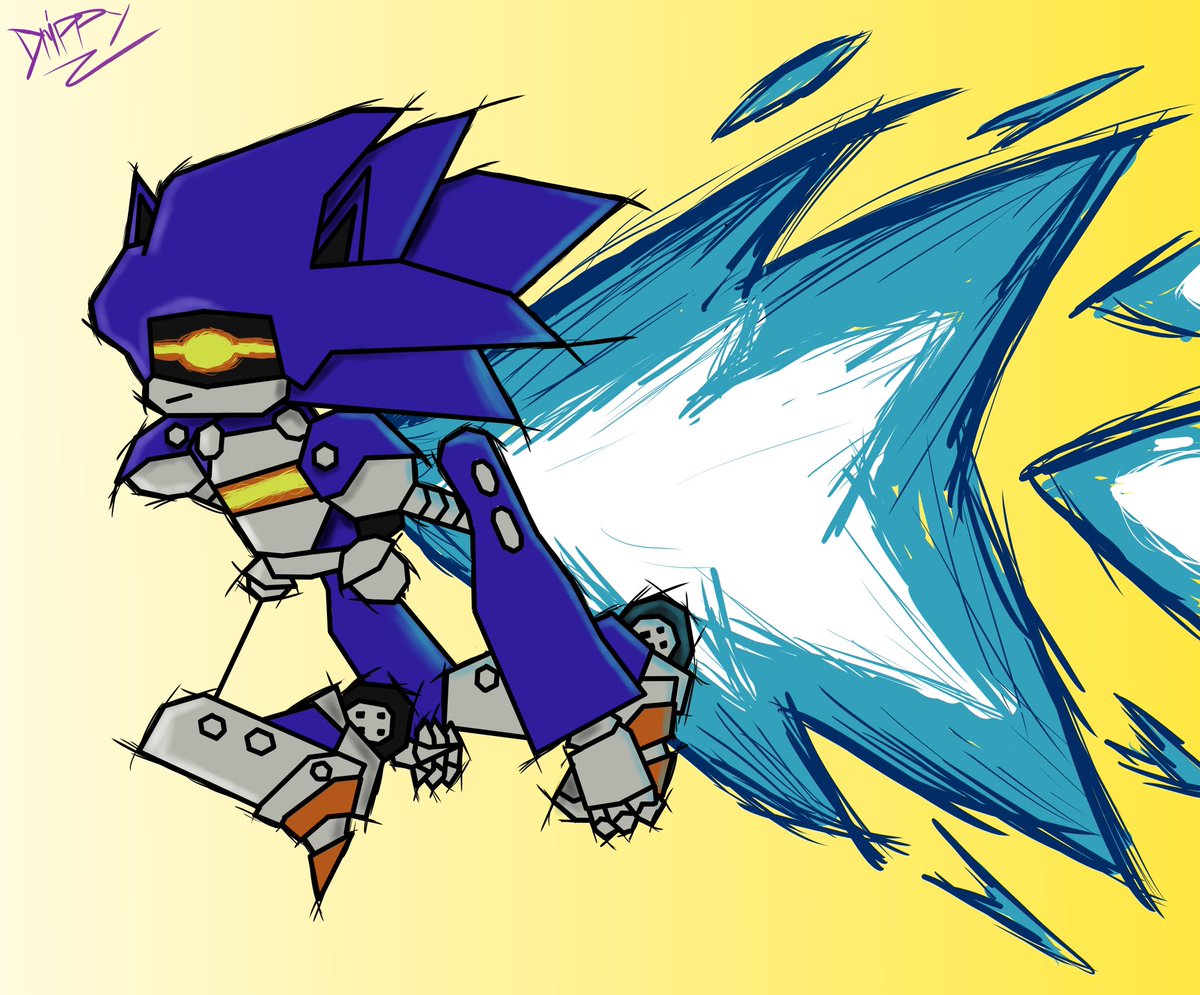 DrippyInk_'s tweet photo. New drawing tablet came in a couple days ago so I made this quick little Mecha Sonic as a test run, really happy with all the bells and whistles on the tablet

#mechasonic #sonicthehedgehogㅤㅤㅤ https://t.co/MjslIws0nm