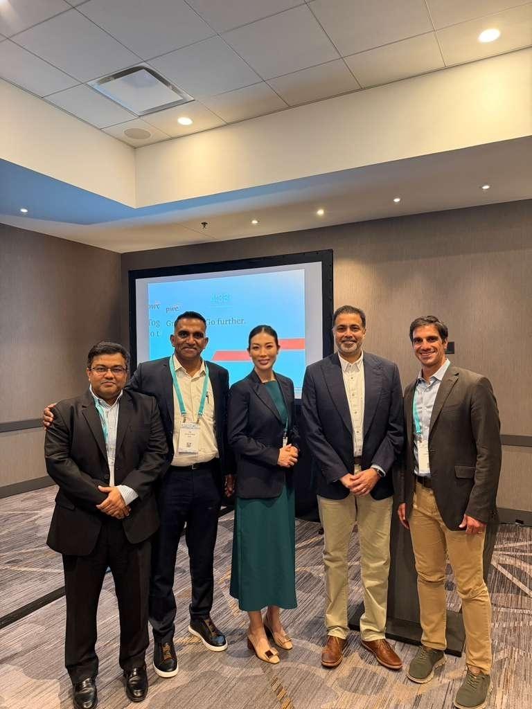 ChronoScaleCorp's tweet photo. Great conversations at #DatacloudUSA.
ChronoScale CEO Cenly Chen joined industry leaders from @BeldenInc @PwC @keelinfra_  at PwC’s “Capital to Capacity” session to discuss what it takes to scale infrastructure for the next generation of AI.
Thanks to @PwC and our fellow panelists for the conversation.
#ChronoScale #DatacloudUSA #AIInfrastructure #AICompute #AIFactories