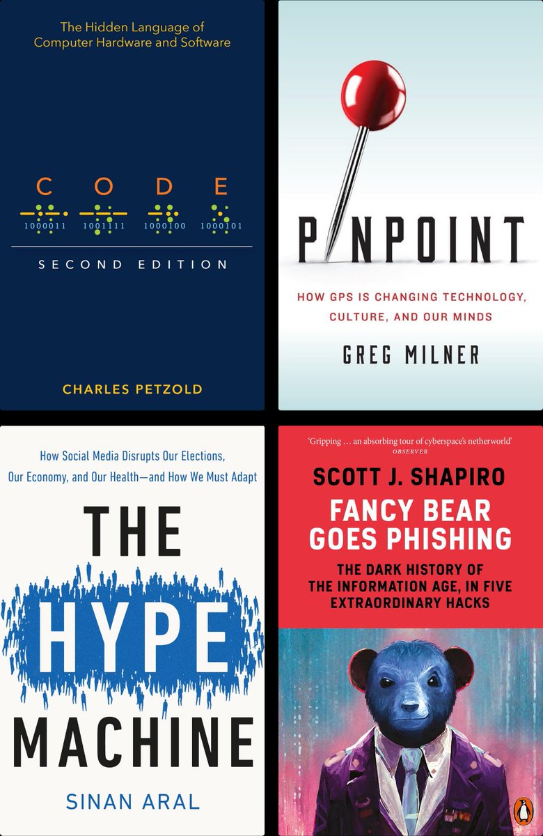 BookNoteApp's tweet photo. books to understand modern technology: https://t.co/izlaU09MOz