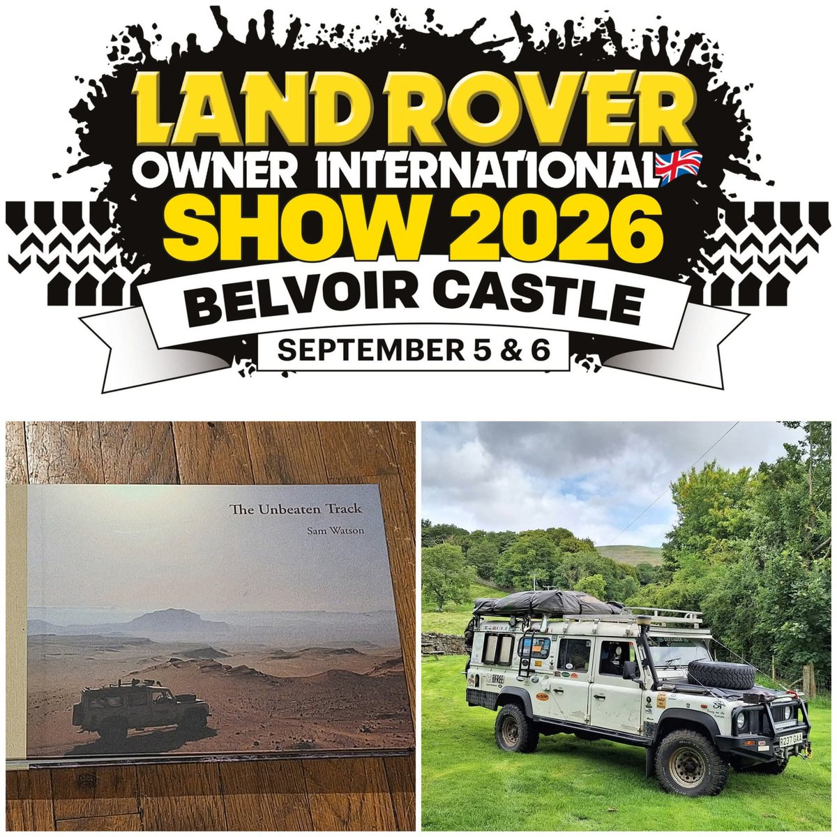 SamWatson__'s tweet photo. This weekend I'll be at the LRO Show at Belvoir Castle selling copies of 'The Unbeaten Track' - drop by for a natter :)
(First LRO Show I've been to since LRO died! It'll feel weird) https://t.co/n35QgO6KgG