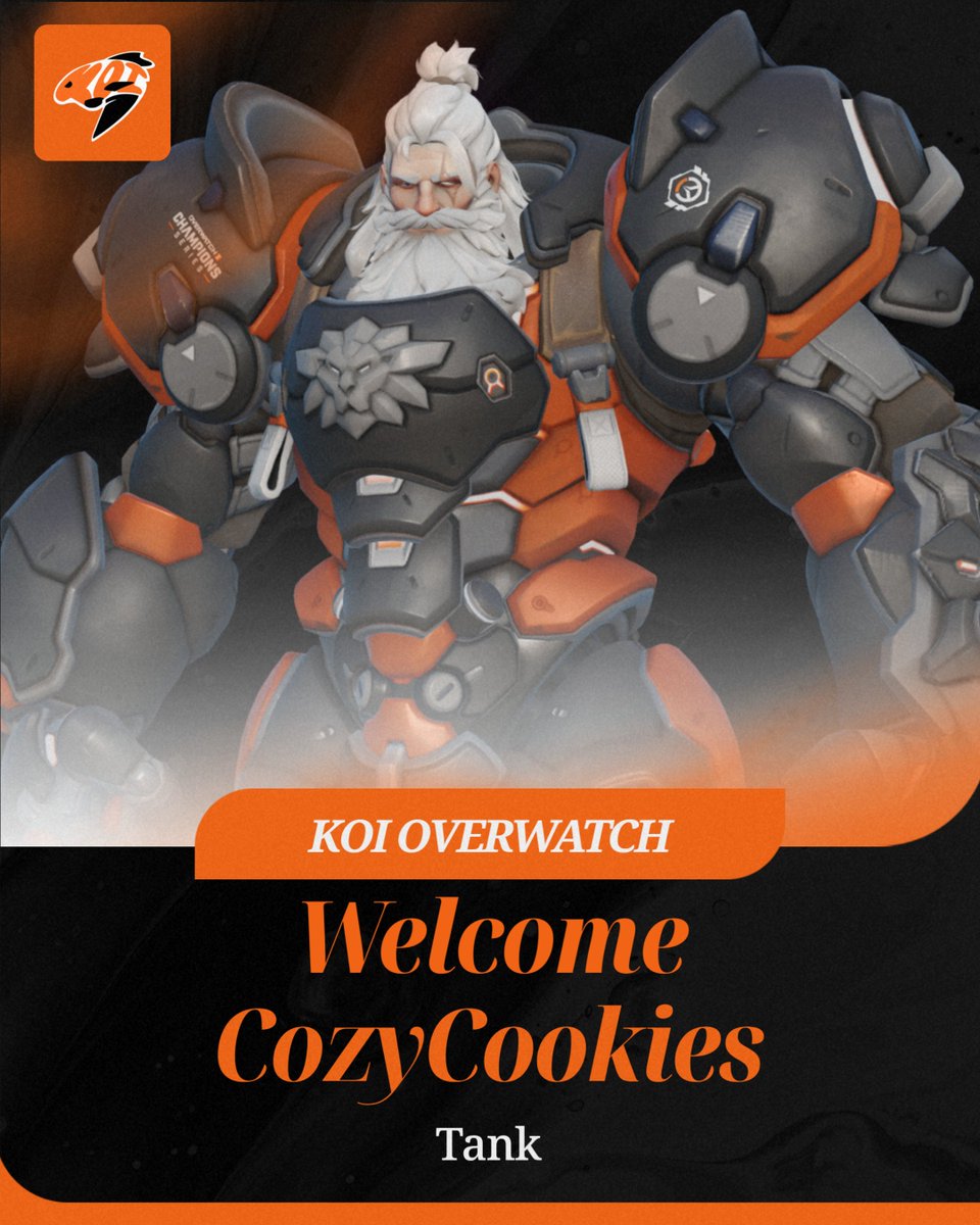 TeamKoi_OW's tweet photo. A new chapter begins. Welcome Cozycookies and Pesy to the Koi family. The roster is locked and the grind starts now. ARC has some new faces to be worried about. https://t.co/7iYugbKmOH