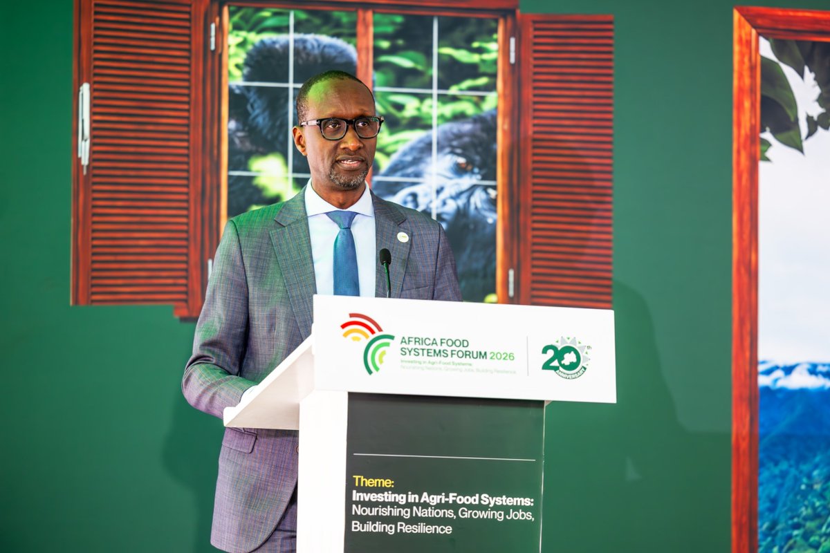 RwandAgriExport's tweet photo. Today, on the sidelines of the @TheAGRF , #NAEB CEO @_claudebizimana delivered opening remarks during the knowledge session on “Farm to Markets: Enhancing Inclusive Competitiveness and Export-Ready Agri-Food Value Chains.”

The CEO emphasized the need for Africa to produce better, add more value, and connect its agricultural products to markets that reward quality and competitiveness.

He called for practical solutions to transform African agriculture from production-driven to market-driven, from commodity-based to value-based, and from fragmented value chains to integrated, export-ready systems.