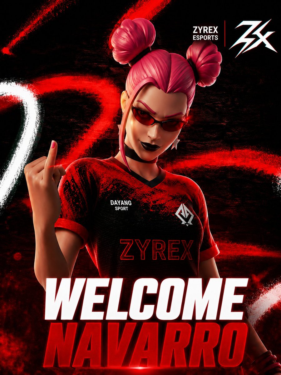Zyrex_eSports_'s tweet photo. #welcome | rooster 🌟
Bienvenido a la familia @Navarroofnr
Poco a poco se va completando el rooster 👀
#vamoszyrex https://t.co/n7Edq725pF