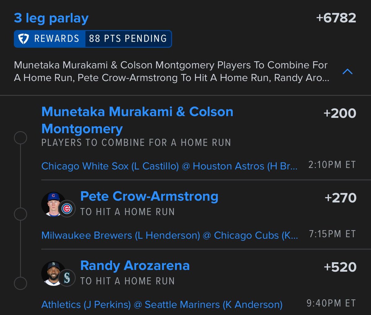 CashWChris's tweet photo. 2 parlays today, yesterday we lost AGAIN by 1 leg…

NOT TODAY

LETS CASH https://t.co/JMI7ohs5qt