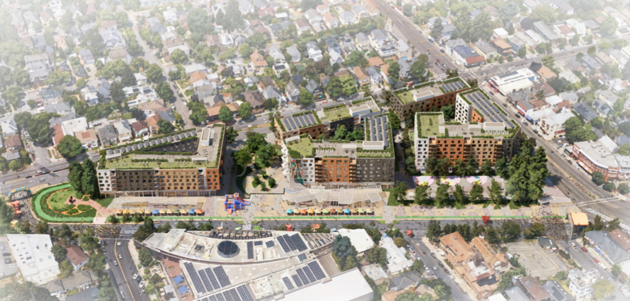 KenjiCapital's tweet photo. This could be one of the biggest transformations in Berkeley.

Ashby BART's massive surface parking lot could become an entirely new neighborhood.

Here are the first renderings:

• Up to 600 apartments
• 50% permanently affordable
• 5 new buildings
• 6–8 stories
• ~25,000 SF of retail + community space
• New public plazas
• Improved bike + pedestrian access
• Potential health clinic and/or childcare
• All directly on top of BART

Before BART, this land WAS a neighborhood with homes and businesses, but most of it was demolished when the station and parking lots were built.

Now we're coming full circle again I guess...

I'm a huge fan of transit-oriented development like this. Can't wait to watch this one evolve.

📍Berkeley