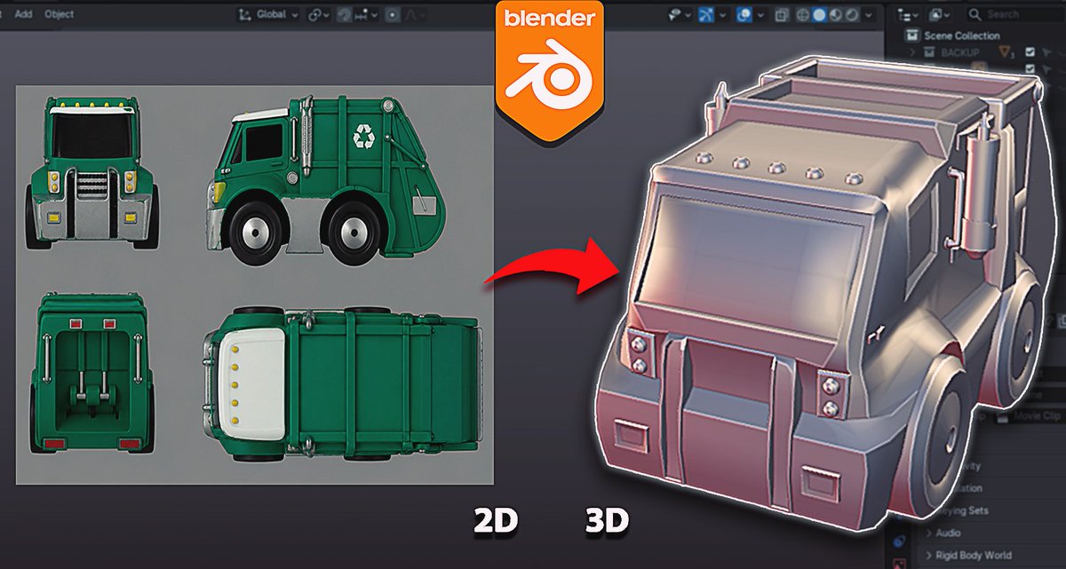Mayc_3D's tweet photo. https://t.co/yqZYwazdXM

Modeling (Garbage Truck) #blender #b3d #lowpoly #cars #truck #modeling  Modelagem - Mayc 3D https://t.co/n5rLuBUrVY
