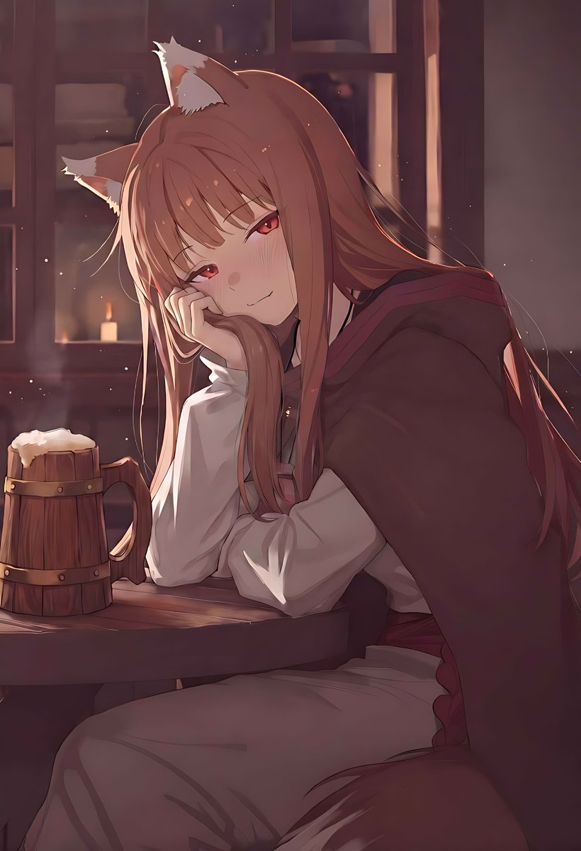 LoveforHolo's tweet photo. Um... hey... would you like to have a drink with me… https://t.co/O6mVANPtJ0