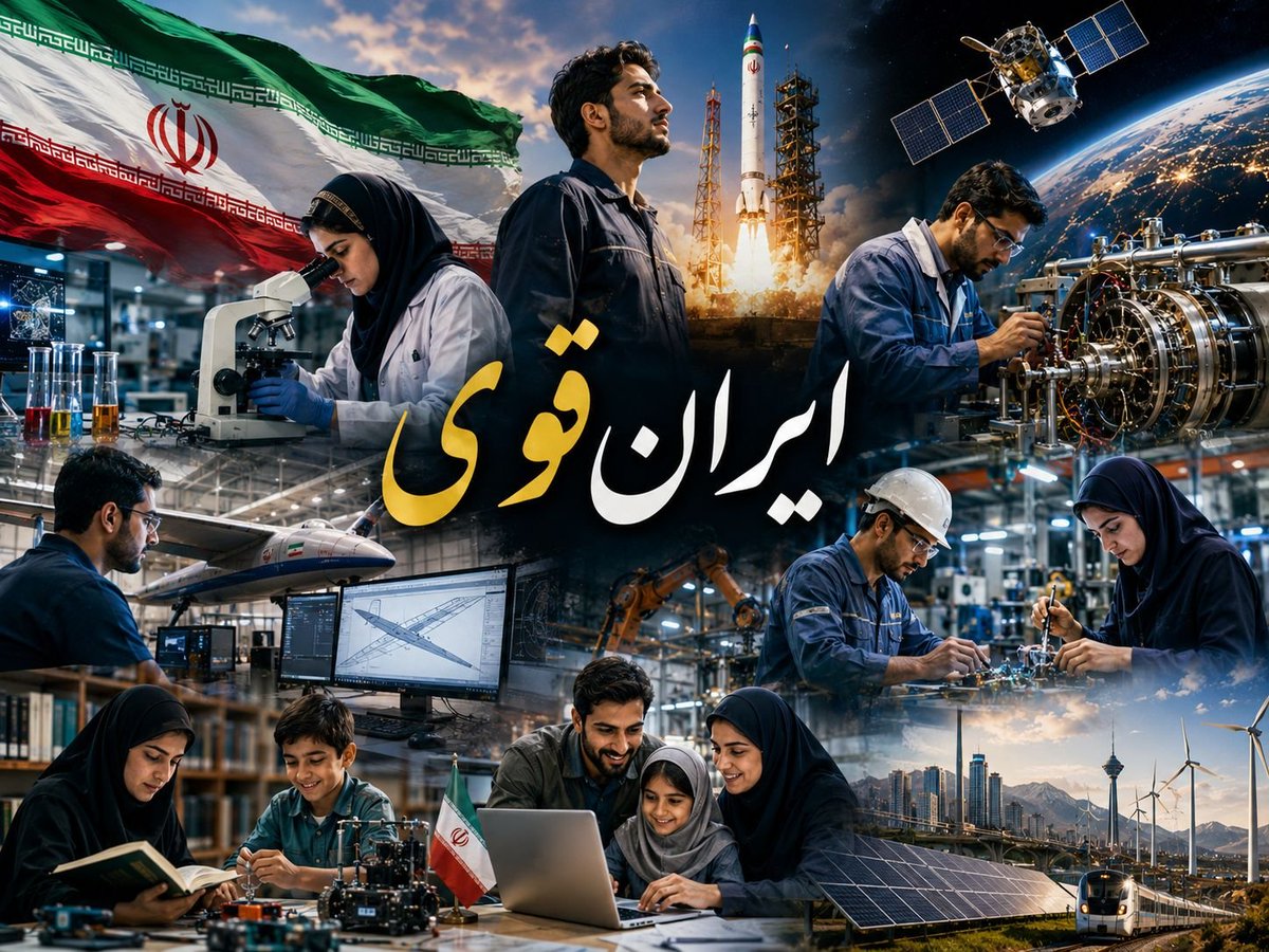 wrpshty's tweet photo. ایران قوی یعنی، مردمی که اهل ساختن، و یادگرفتن و پیش رفتن هستن.

#میدان_یار https://t.co/lcdb94VwbE